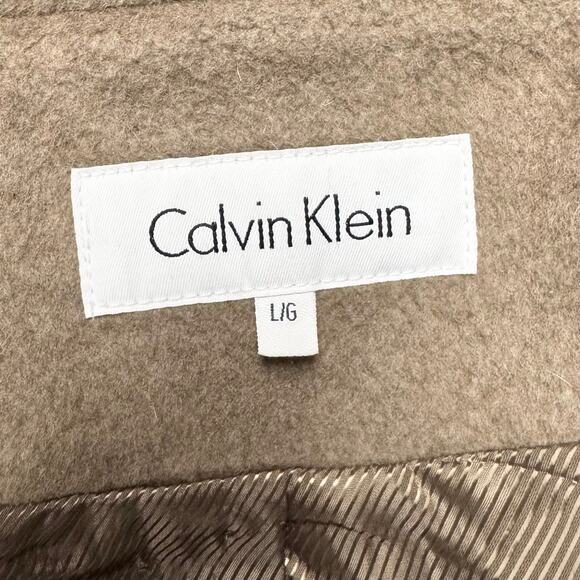 Calvin Klein Wool Blend Coat Size Large - Picture 10 of 12